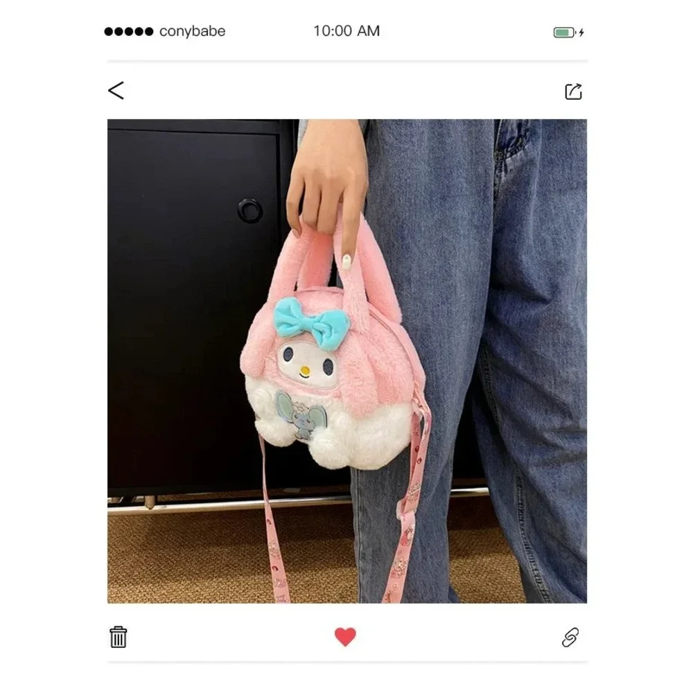 Sanrio‎ My Melody Pochacco Plush Backpack Kawaii Girls Gift NWT